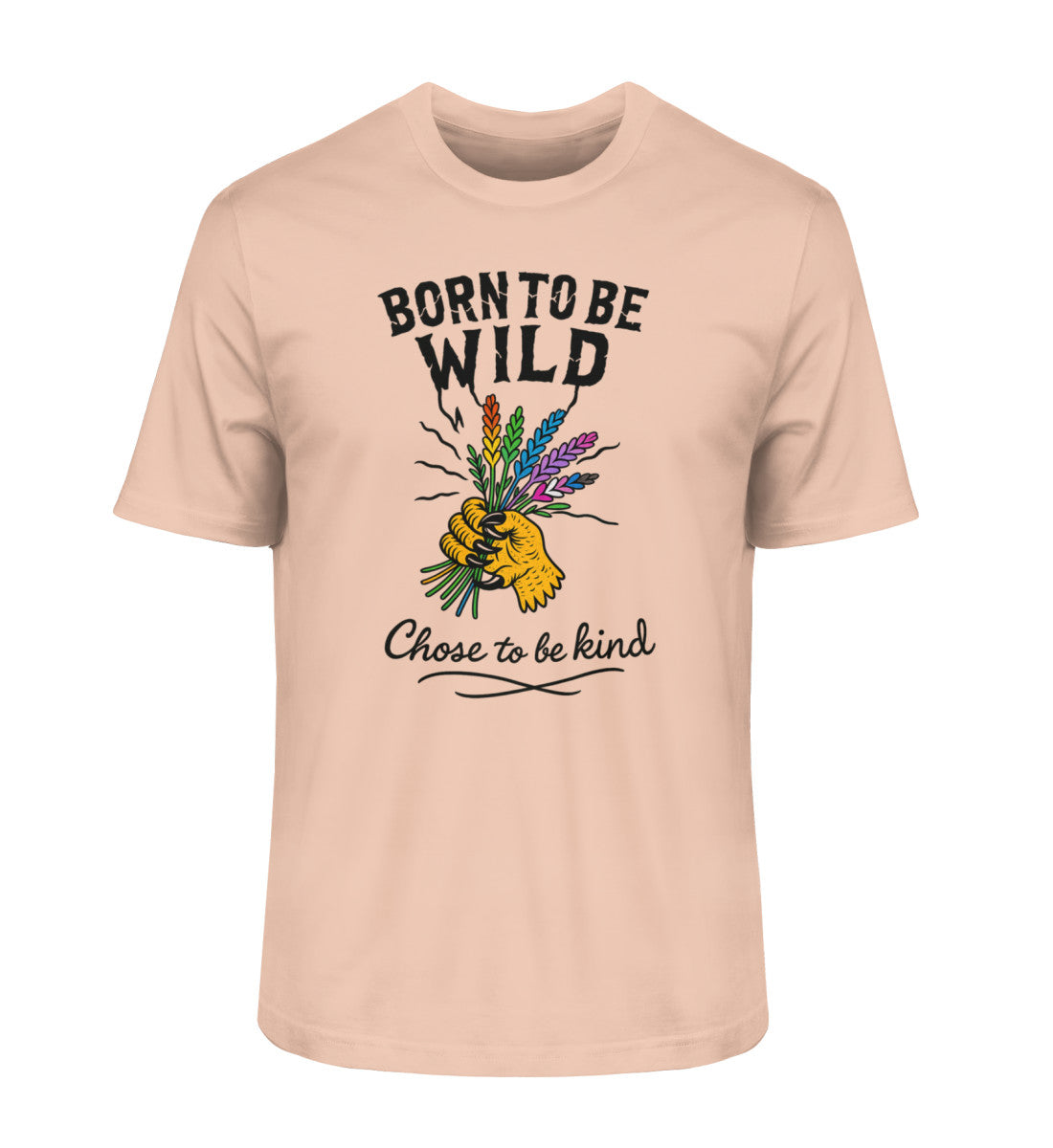 Fraiche Peche Classic T-Shirt – Born to be wild. Chose to be kind. - Vegayn