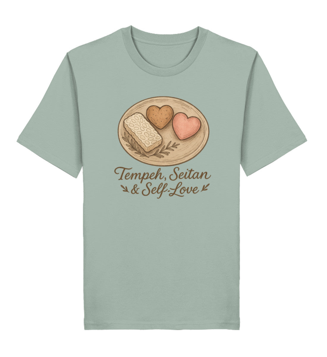 Aloe Classic T-Shirt – Tempeh, seitan & self-love - Vegayn