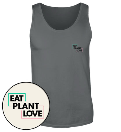 Anthracite Tank Top – Eat plant. Plant love - Vegayn
