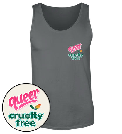 Anthracite Tank Top – Queer & cruelty-free - Vegayn