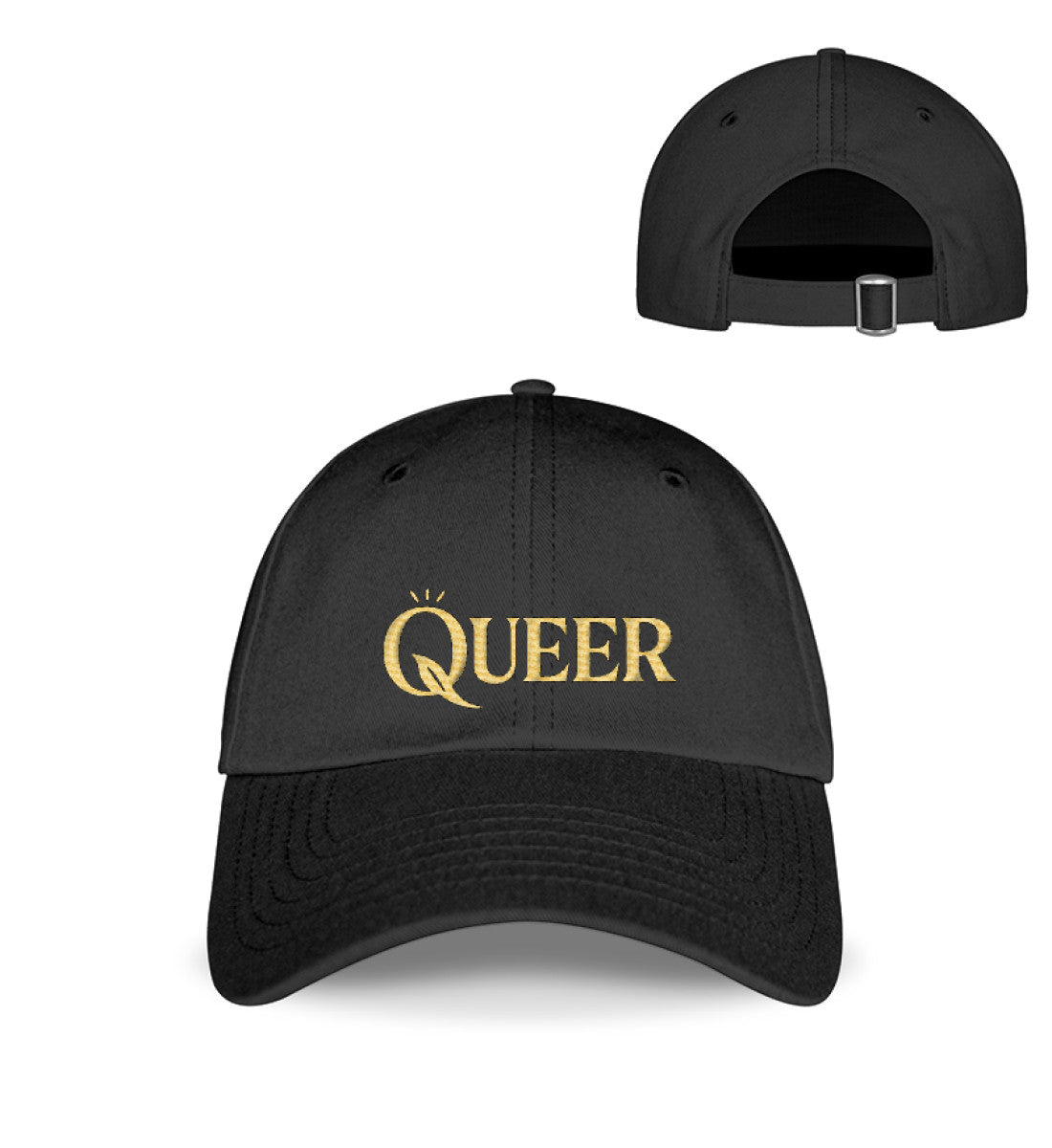 Black Cap Embroidery – Queer - Vegayn