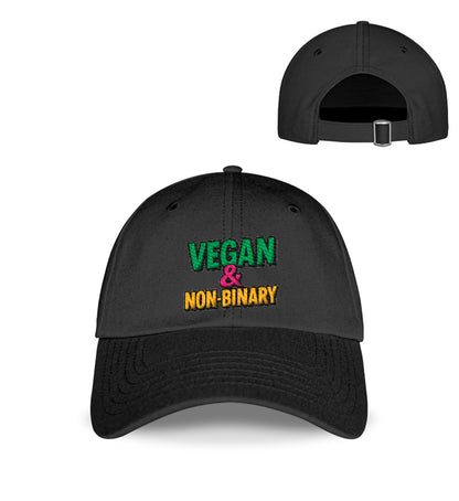Black Cap Embroidery – Vegan & Non-Binary - Vegayn