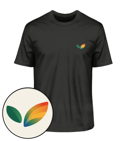 Black Classic T-Shirt – Vegayn Queer Little Leaf