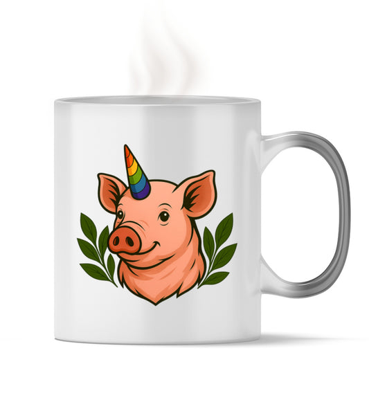 Black Magic Mug – Pig Unicorn - Vegayn