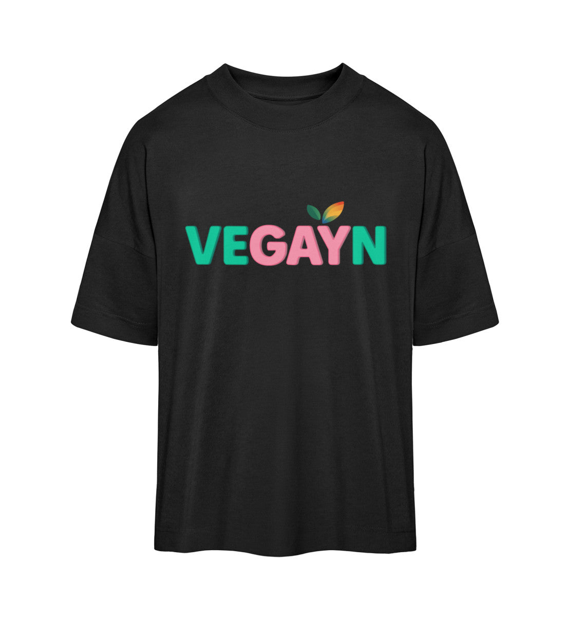 Black Oversized T-Shirt – Vegayn