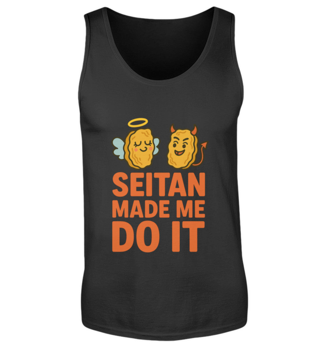 Black Tank Top – Seitan made me do it - Vegayn
