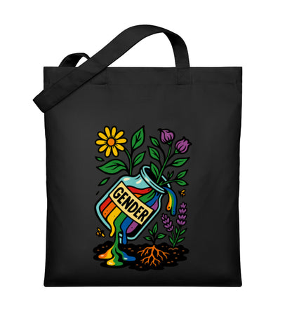 Black Tote Bag – Gender- Vegayn