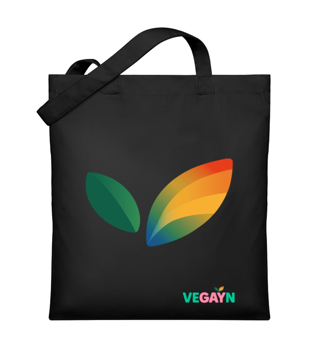 Black Tote Bag – Vegayn Leaf - Vegayn