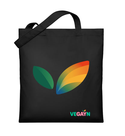 Black Tote Bag – Vegayn Leaf - Vegayn