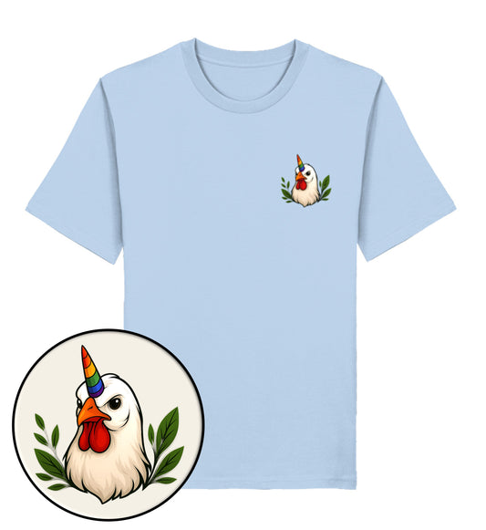 Blue Soul Classic T-Shirt– Chicken Queercorn - Vegayn