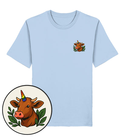 Blue Soul Classic T-Shirt – Cow Queercorn - Vegayn