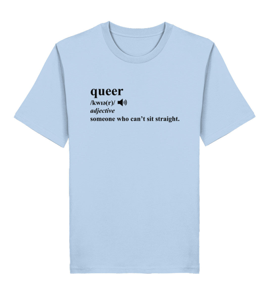 Blue Soul Classic T-Shirt – Dictionary Queer - Vegayn