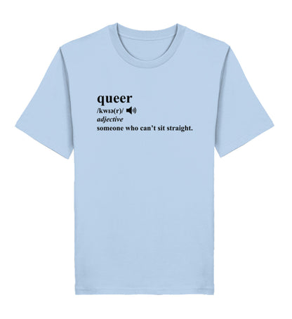 Blue Soul Classic T-Shirt – Dictionary Queer - Vegayn