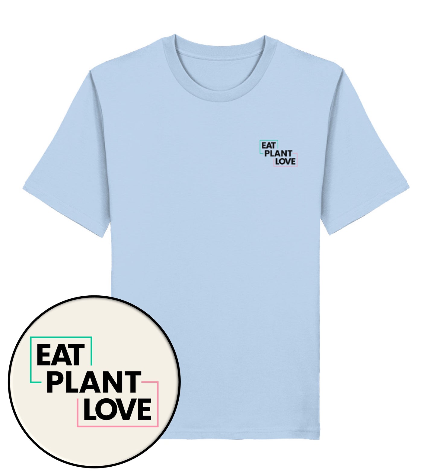 Blue Soul Classic T-Shirt– Eat plant. Plant love - Vegayn