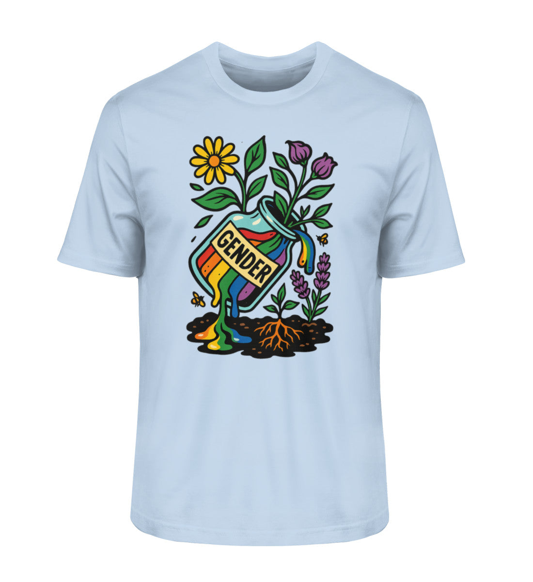 Blue Soul Classic T-Shirt – Gender - Vegayn