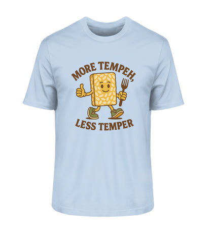 Blue Soul Classic T-Shirt – More tempeh, less temper - Vegayn