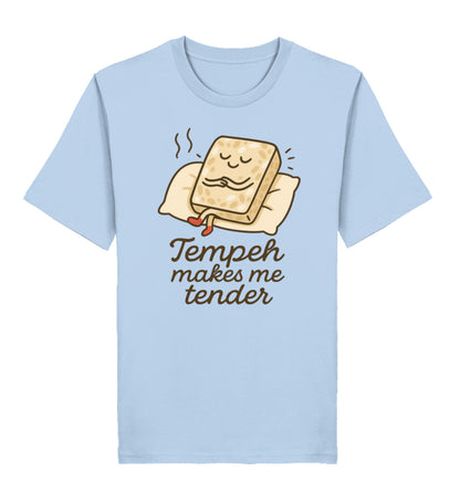 Blue Soul Classic T-Shirt – Tempeh makes me tender - Vegayn