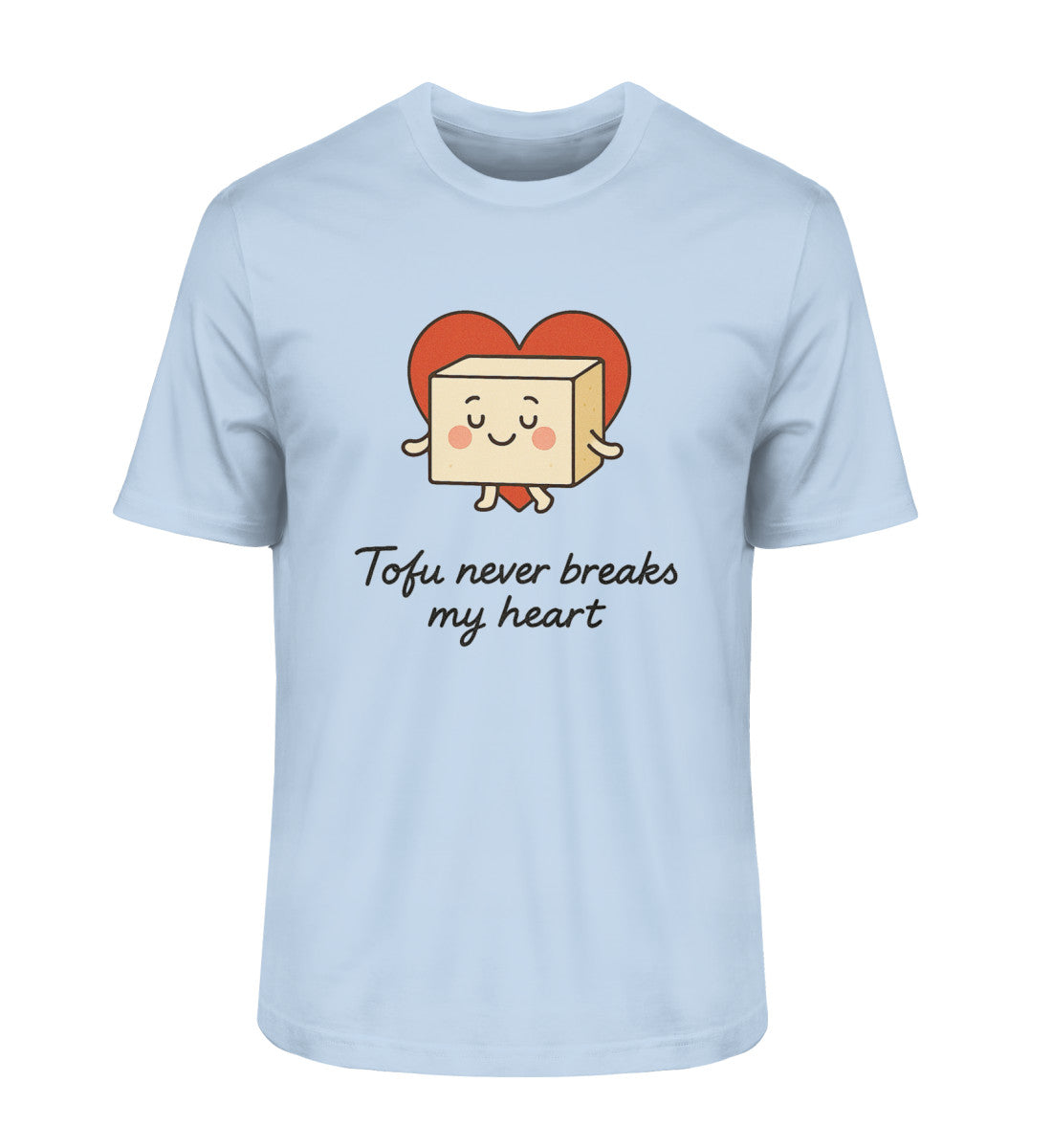 Blue Soul Classic T-Shirt – Tofu never breaks my heart - Vegayn