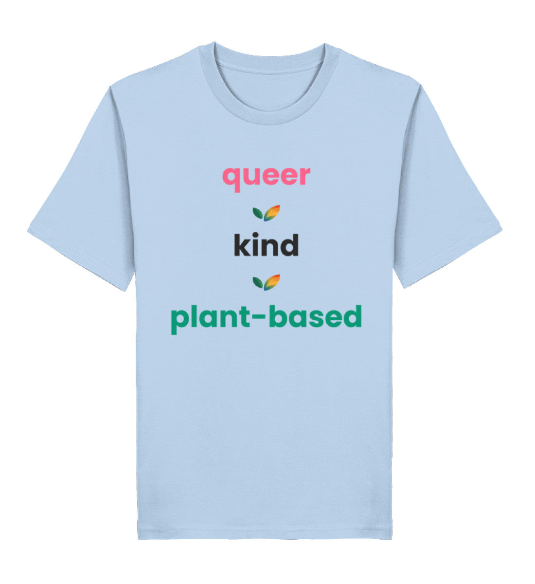 Blue Soul Classic T-Shirt – queer • kind • plant-based - Vegayn