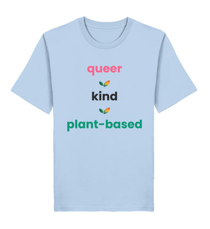 Blue Soul Classic T-Shirt – queer • kind • plant-based - Vegayn