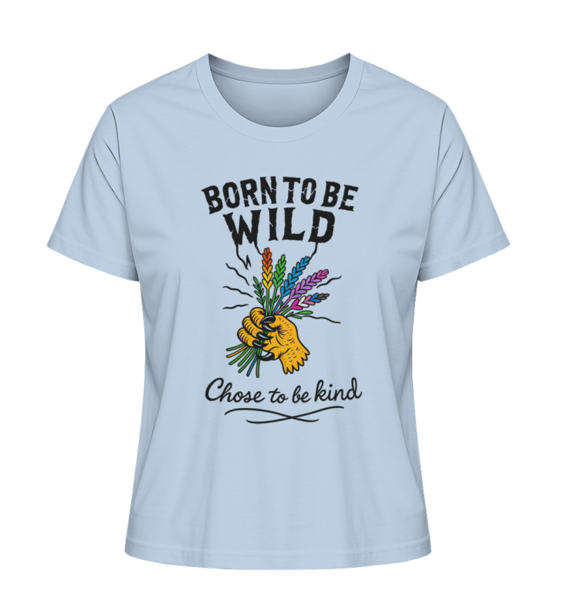 Blue Soul Short-Fit T-Shirt – Born to be wild. Chose to be kind. - Vegayn