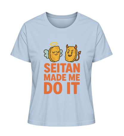 Blue Soul Short-Fit T-Shirt – Seitan made me do it - Vegayn