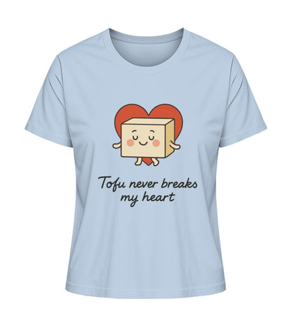 Blue Soul Short-Fit T-Shirt – Tofu never breaks my heart - Vegayn