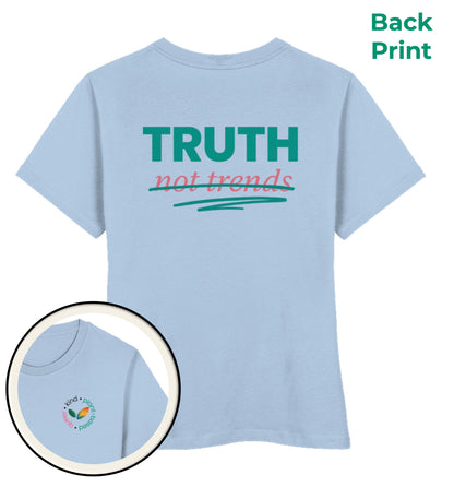 Blue Soul Short-Fit T-Shirt – Truth, not trends - Vegayn