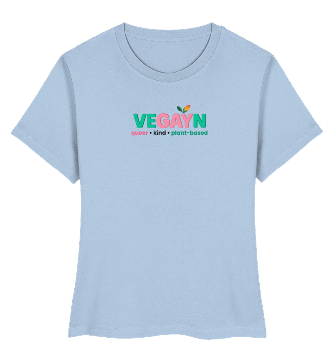 Blue Soul Short-Fit T-Shirt – Vegayn queer • kind • plant-based - Vegayn