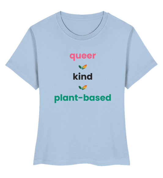 Blue Soul Short-Fit T-Shirt – queer • kind • plant-based - Vegayn