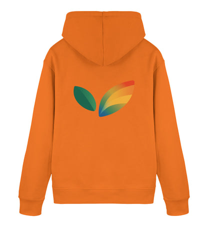 Bright Orange Hoodie – Vegayn Queer Leaf - Vegayn