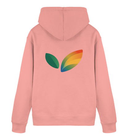Canyon Pink Hoodie – Vegayn Queer Leaf - Vegayn