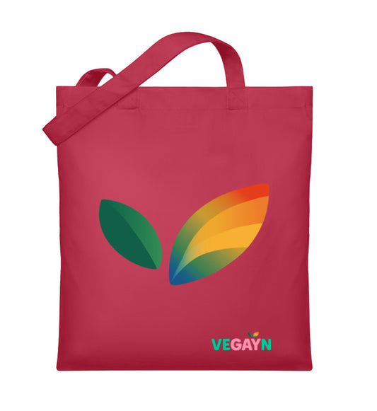 Classic Red Tote Bag – Vegayn Leaf - Vegayn