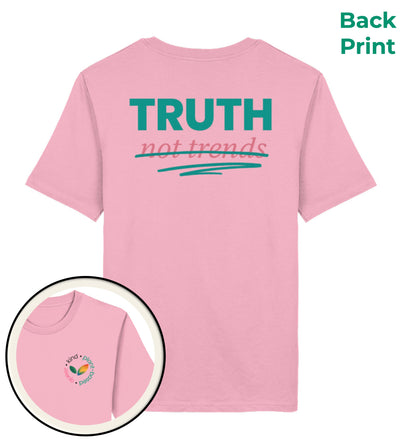 Cotton Pink Classic T-Shirt – Truth, not trends - Vegayn