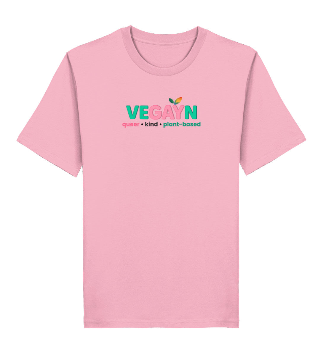 Cotton Pink Classic T-Shirt – Vegayn queer • kind • plant-based - Vegayn