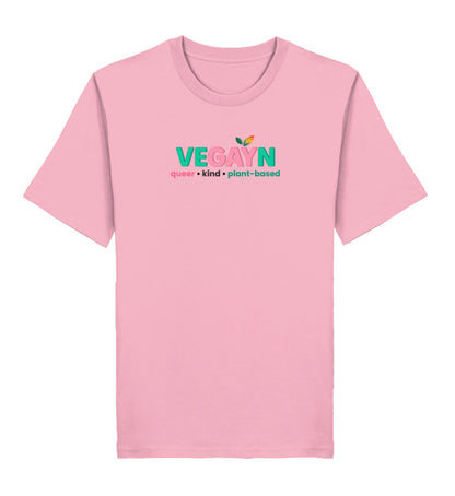 Cotton Pink Classic T-Shirt – Vegayn queer • kind • plant-based - Vegayn