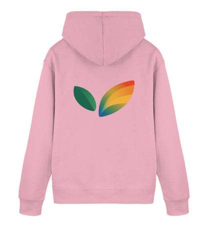 Cotton Pink Hoodie – Vegayn Queer Leaf - Vegayn