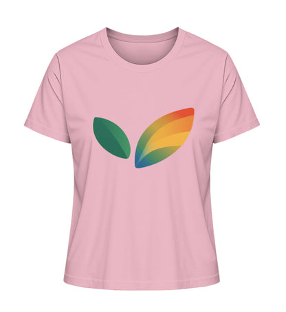 Cotton Pink Short-Fit T-Shirt – Vegayn Leaf