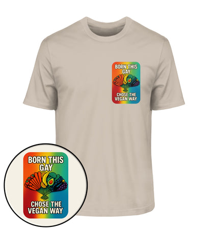 Desert Dust Classic T-Shirt – Born this gay. Chose the vegan way. - Vegayn