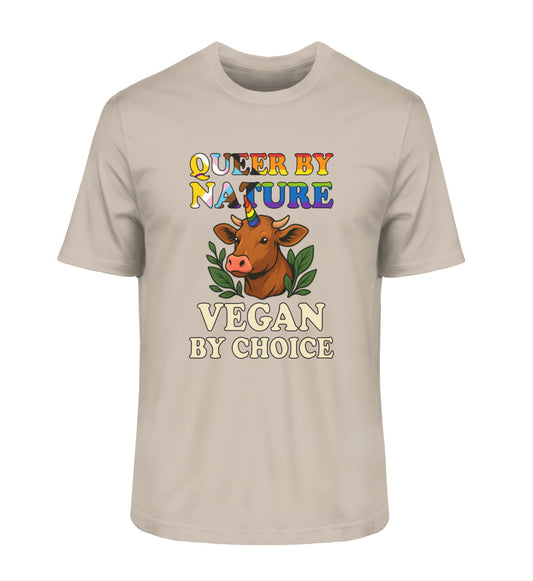 Desert Dust Classic T-Shirt Cow Unicorn – Queer by nature, Vegan by choice - Vegayn