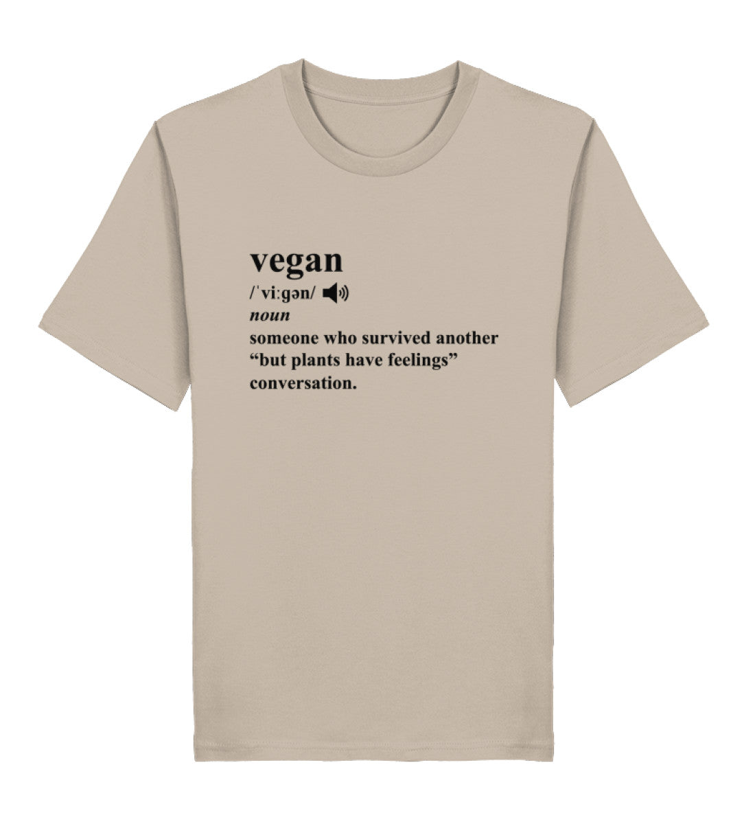 Desert Dust Classic T-Shirt – Dictionary Vegan - Vegayn