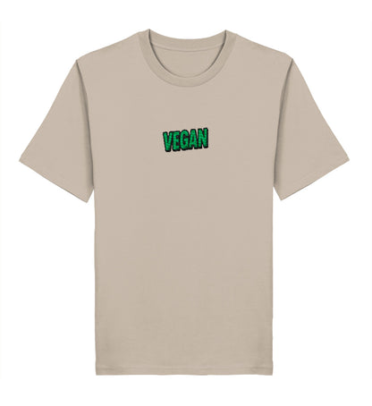 Desert Dust Classic T-Shirt Embroidery – Vegan - Vegayn
