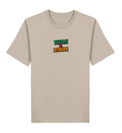Desert Dust Classic T-Shirt Embroidery – Vegan & Lesbian - Vegayn
