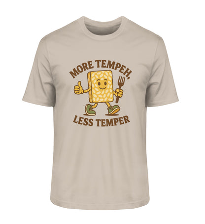 Desert Dust Classic T-Shirt – More tempeh, less temper - Vegayn