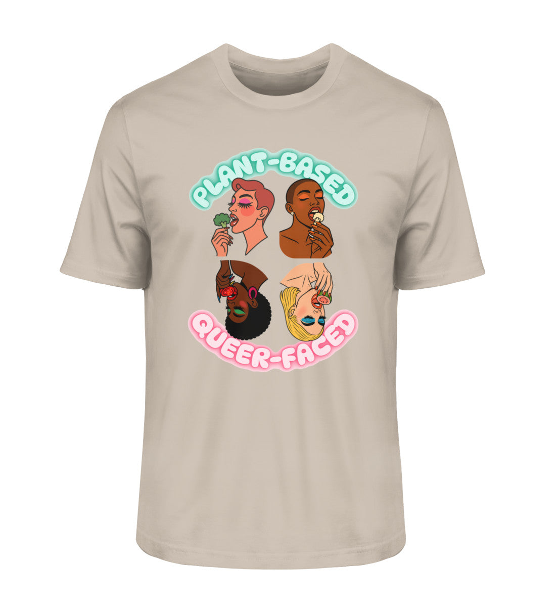 Desert Dust Classic T-Shirt – Plant-based, Queer-faced - Vegayn