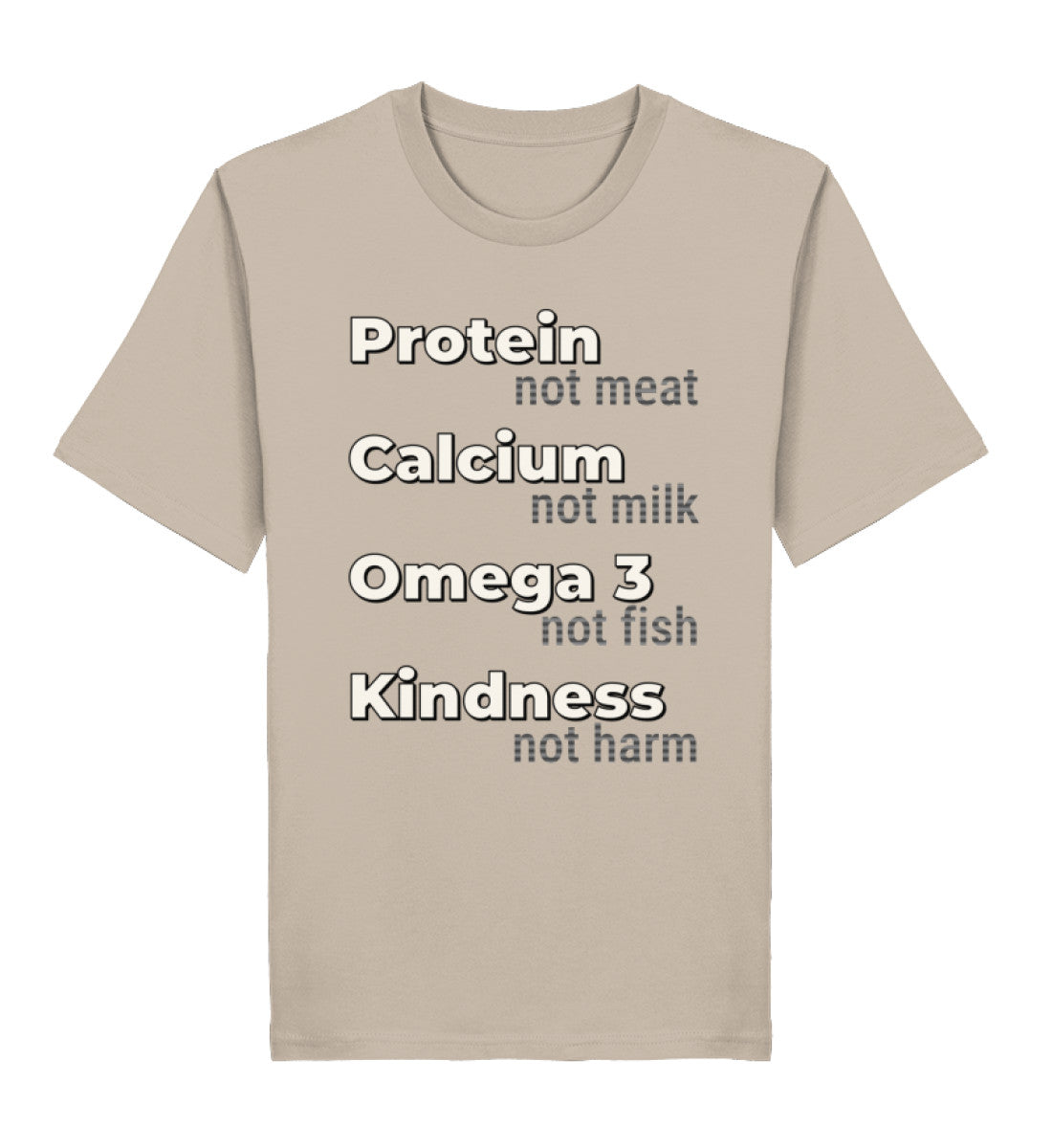Desert Dust Classic T-Shirt – Protein, not meat... - Vegayn