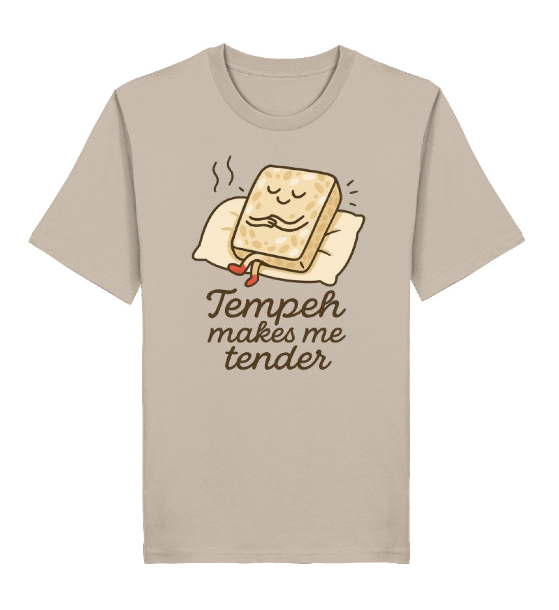 Desert Dust Classic T-Shirt – Tempeh makes me tender - Vegayn