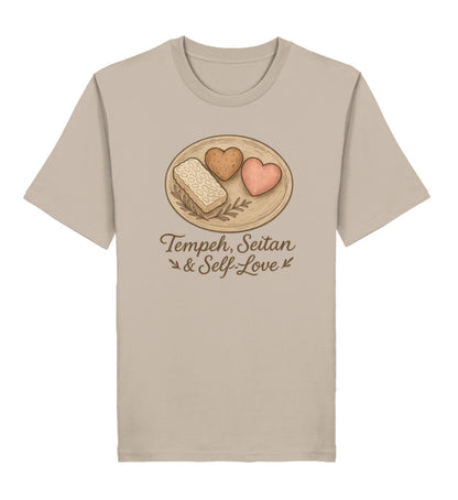 Desert Dust Classic T-Shirt – Tempeh, seitan & self-love - Vegayn