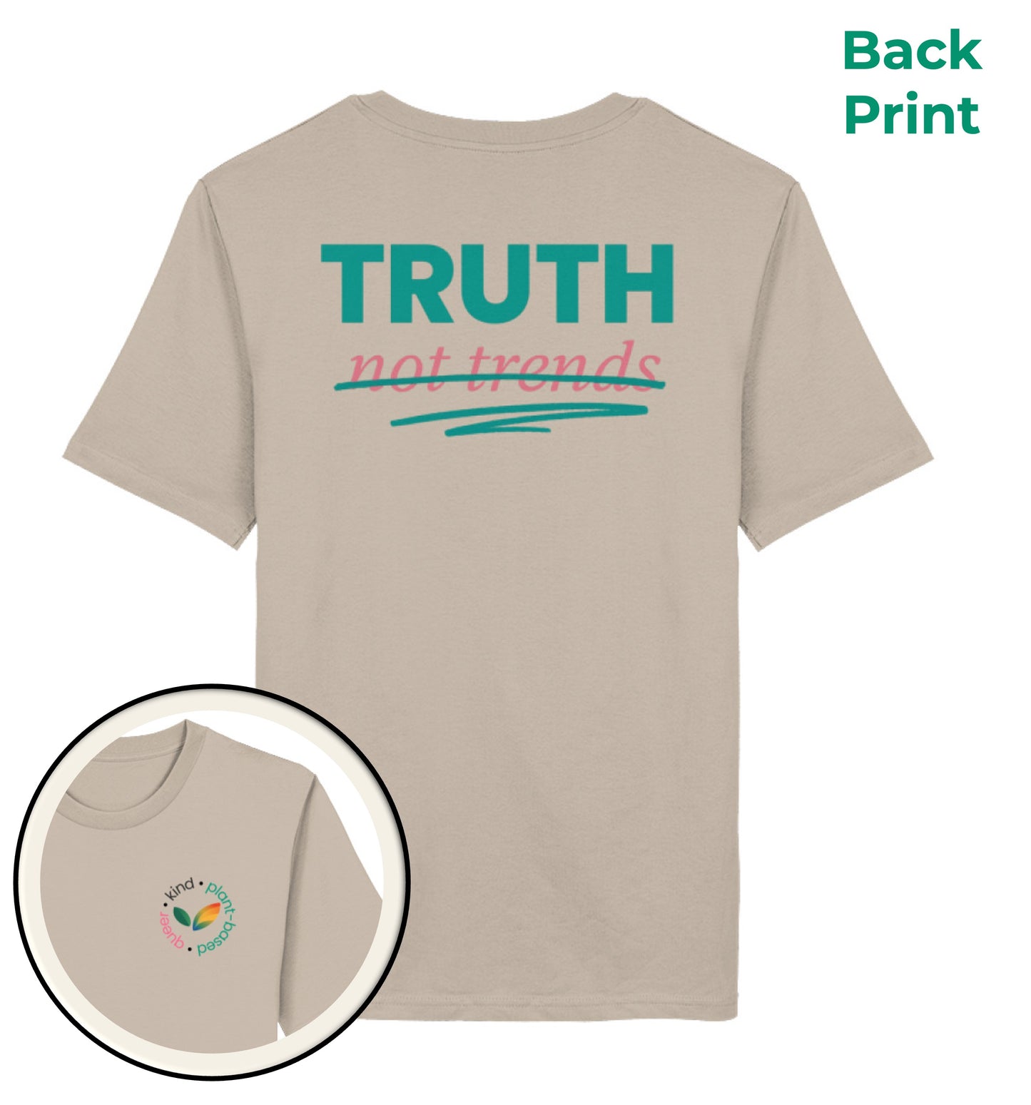 Desert Dust Classic T-Shirt – Truth, not trends - Vegayn