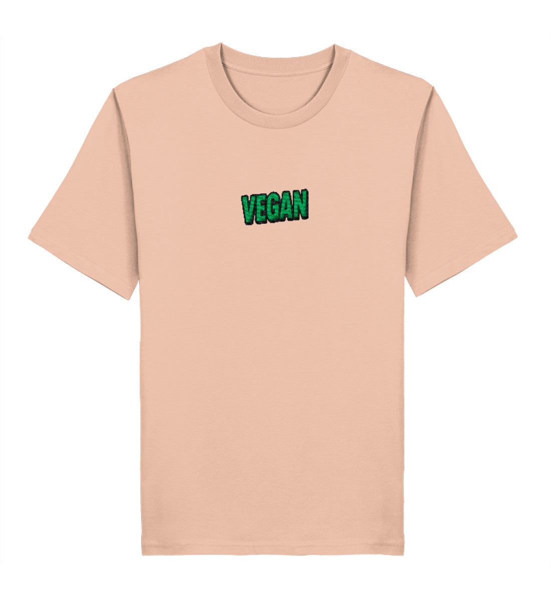 Fraiche Peche Classic T-Shirt Embroidery – Vegan - Vegayn